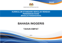 kurikulum standard sekolah rendah pendidikan khas