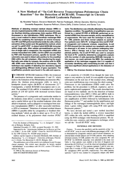 A New Method of &ldquo;In-Cell Reverse Transcriptase