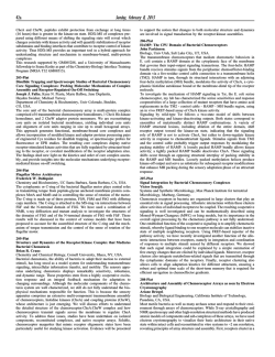 Architecture and Assembly of Chemoreceptor Arrays as seen