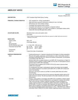 Amerlock 400 VOC - Pacific Southwest Coatings