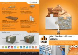 Joint Sealant - DCP International