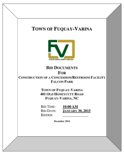 (bid info - final) (1) - Town of Fuquay