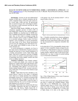BASALTIC EUCRITES SIMILAR TO TERRESTRIAL MORBs: A
