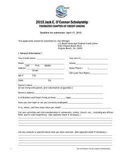 JEO Scholarship - Virginia Beach Postal FCU