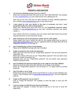 FREQUENTLY ASKED QUESTIONS 1. I do not have e