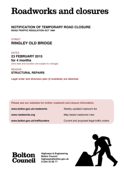 Temporary Closure (305510)