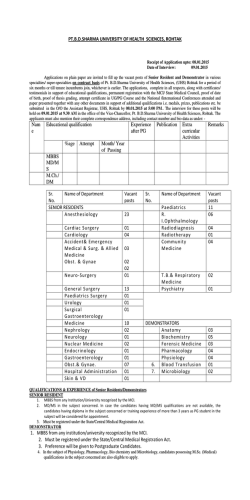 Applications on plain paper are invited to fill up the