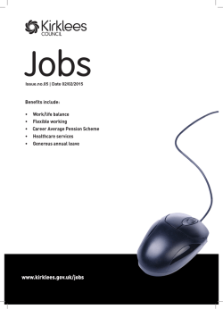 Download the vacancy bulletin