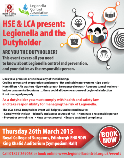 flyer for the Edinburgh event