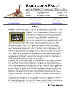 Saint John Paul II - Church Of The Holy Family