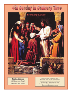 Saint Pius X Parish - John Patrick Publishing Company