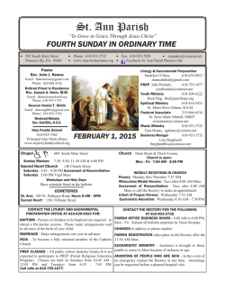 St. Ann Parish - John Patrick Publishing Company