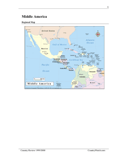 Regional Map - CountryWatch