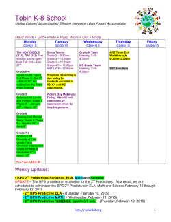 Highlights 02/02/15 - Tobin K