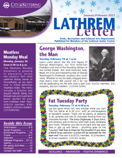 Jan-Feb 2015 Lathrem Letter