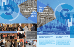 2015 Good Government Awards