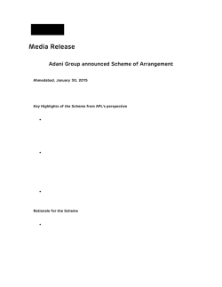 Media Release - Business Standard