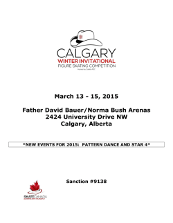 Announcement - Skate Canada