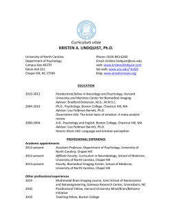 Curriculum Vitae (PDF)