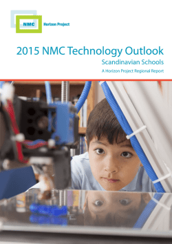2015 NMC Technology Outlook for Scandinavian