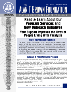 view our fall 2014/winter 2015 newsletter