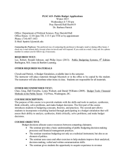 Patrick - Eastern Michigan University