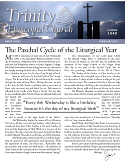 February 2015 - Trinity Episcopal Church