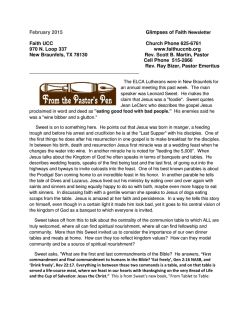 February 2015 Newsletter - Faith United Church of Christ