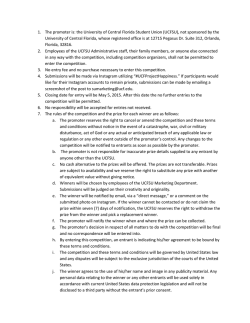 (UCFSU), not sponsored by the University of Central