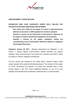 Attachment 1 - Ntegrator International Ltd.