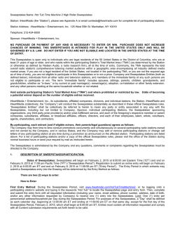 Official Contest Rules