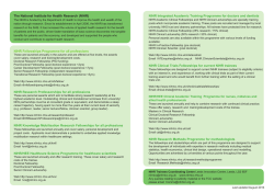 NIHR Leeds Musculoskeletal Biomedical Research Unit (LMBRU)