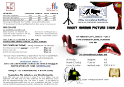 SIDE CLASSES 2 Day International Cat Show On February 28th