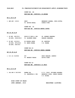 29.01.2015 p-1 pronouncement of judgement