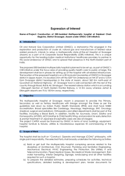 Expression of Interest