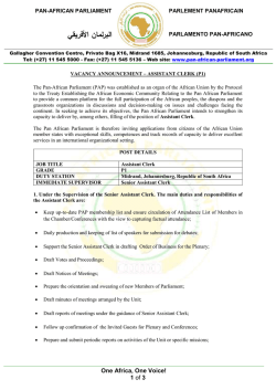 English - Pan-African Parliament