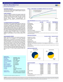 BDO Peso Money Market Fund