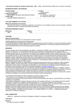 Molecular complexity in the universe