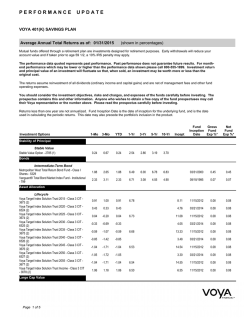 P E R F O R M A N C E    U P D A T E - ING