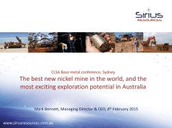 Sales proposal presentation