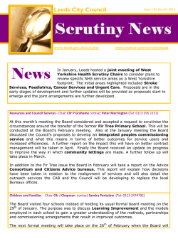 Issue 120 Jan 2015 - Leeds City Council