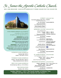 Here - St. James the Apostle