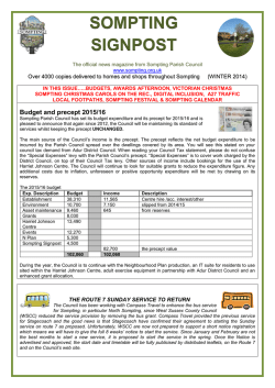 winter 2014 - Sompting Parish Council