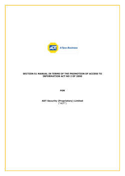 Access To Information Act