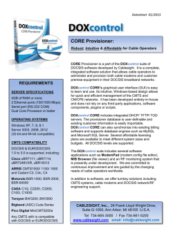 Datasheet on CORE Provisioner, click here
