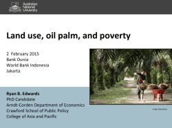 Download presentation. - Crawford School of Public Policy