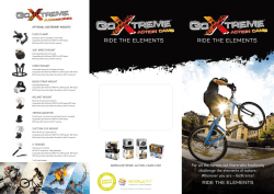 Flyer Download - GoXtreme&reg; Action Cams