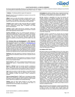 Terms and Conditions