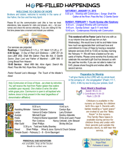 H PE-FILLED HAPPENINGS