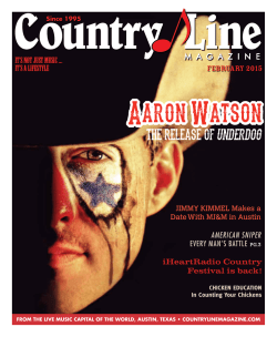 CLM Feb 2015 issue - Country Line Magazine
